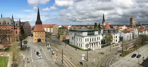 Stadtzentrum von Rostock