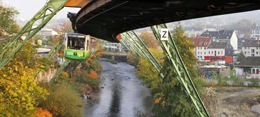 Schwebebahn in Wuppertal